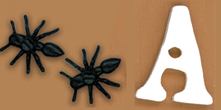 A-Ants  page in the ABC Poet Tree  Children's Interactive Reading Book