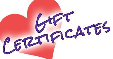 Gift Certificates