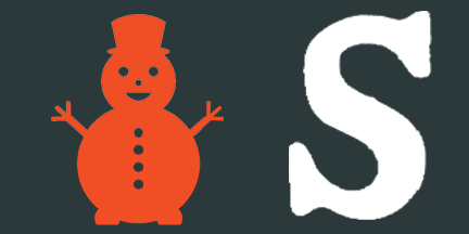 S-Snowman page in My ABC Poet Tree Children's Interactive Reading Book