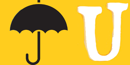 U-Umbrella page in the My ABC Poet Tree Children's Interactive Reading Book