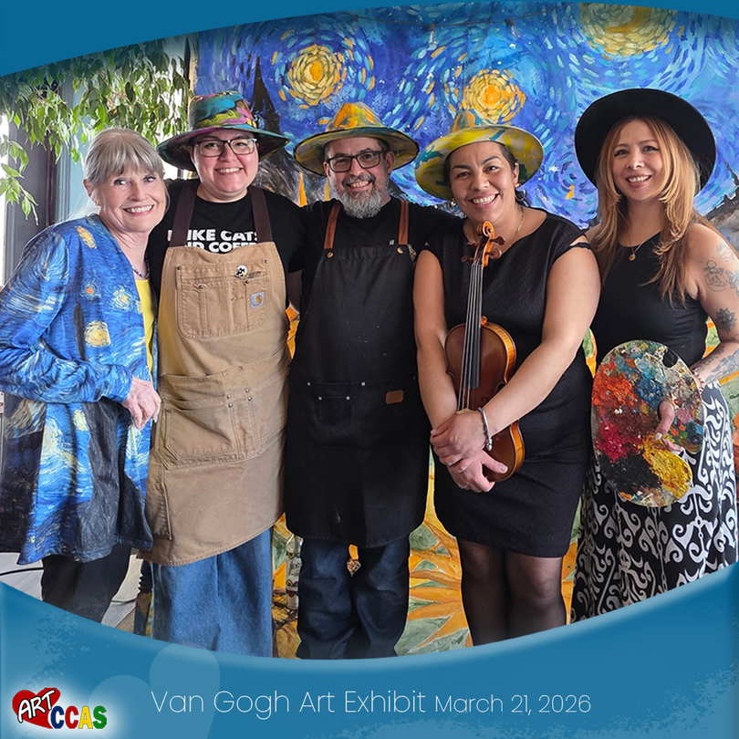 Canvastone Children's Art Studio - Van Gogh Art Exhibit