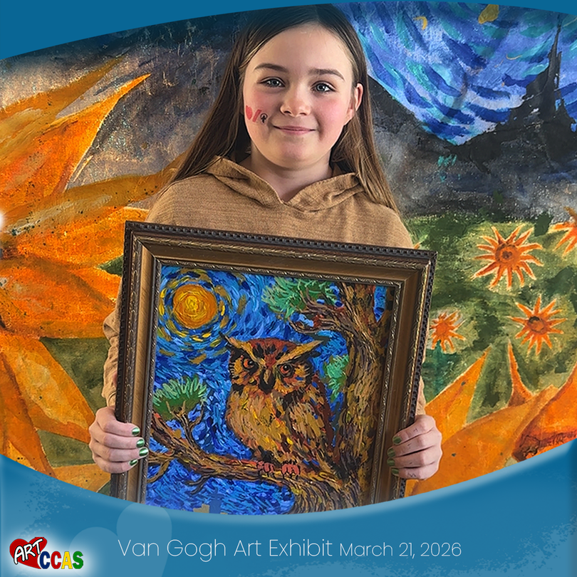 Canvastone Children's Art Studio - Van Gogh Art Exhibit