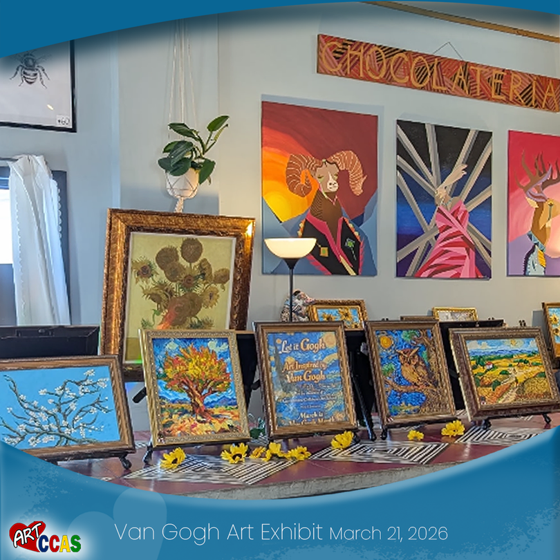 Canvastone Children's Art Studio - Van Gogh Art Exhibit