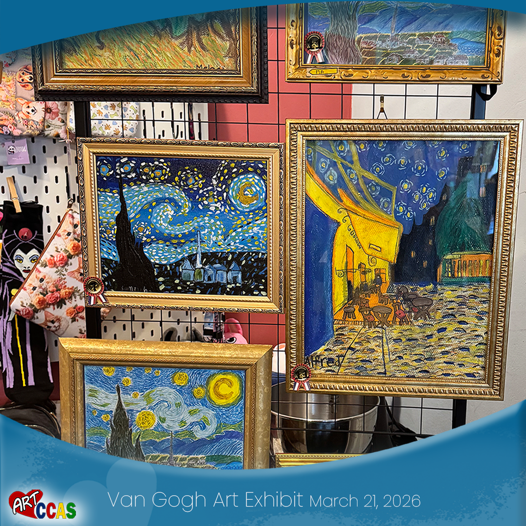Canvastone Children's Art Studio - Van Gogh Art Exhibit