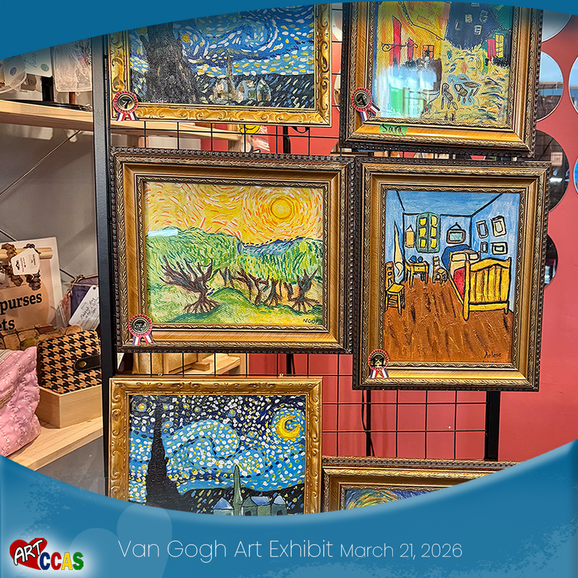 Canvastone Children's Art Studio - Van Gogh Art Exhibit