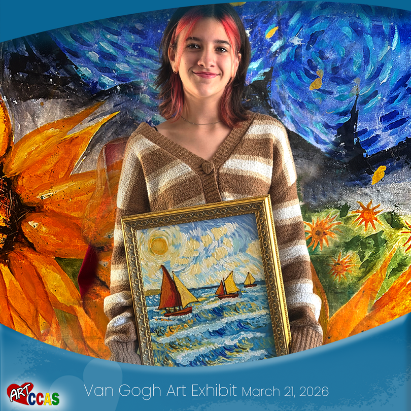 Canvastone Children's Art Studio - Van Gogh Art Exhibit
