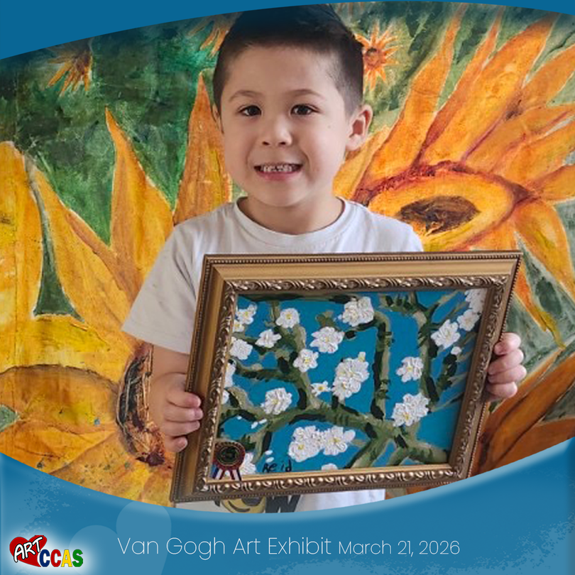 Canvastone Children's Art Studio - Van Gogh Art Exhibit