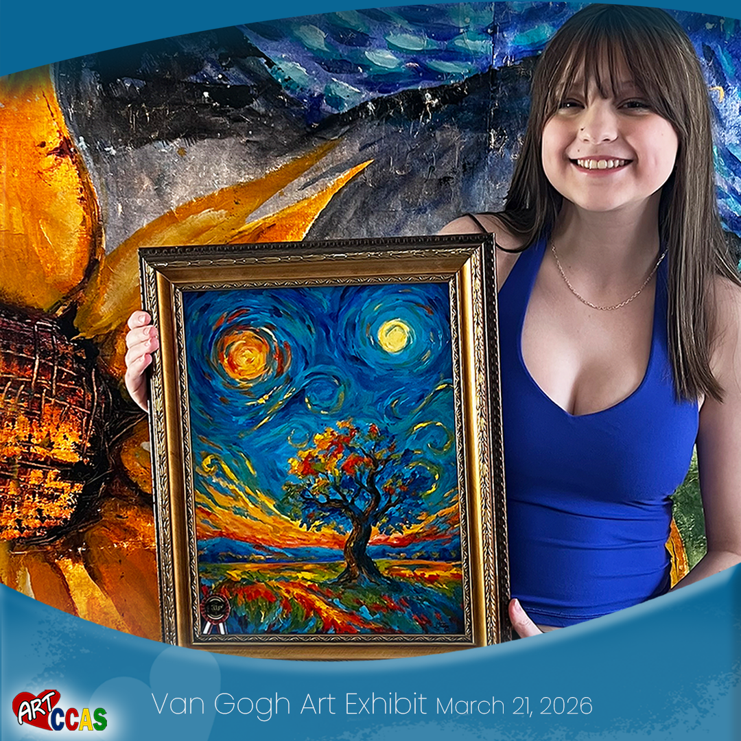 Canvastone Children's Art Studio - Van Gogh Art Exhibit