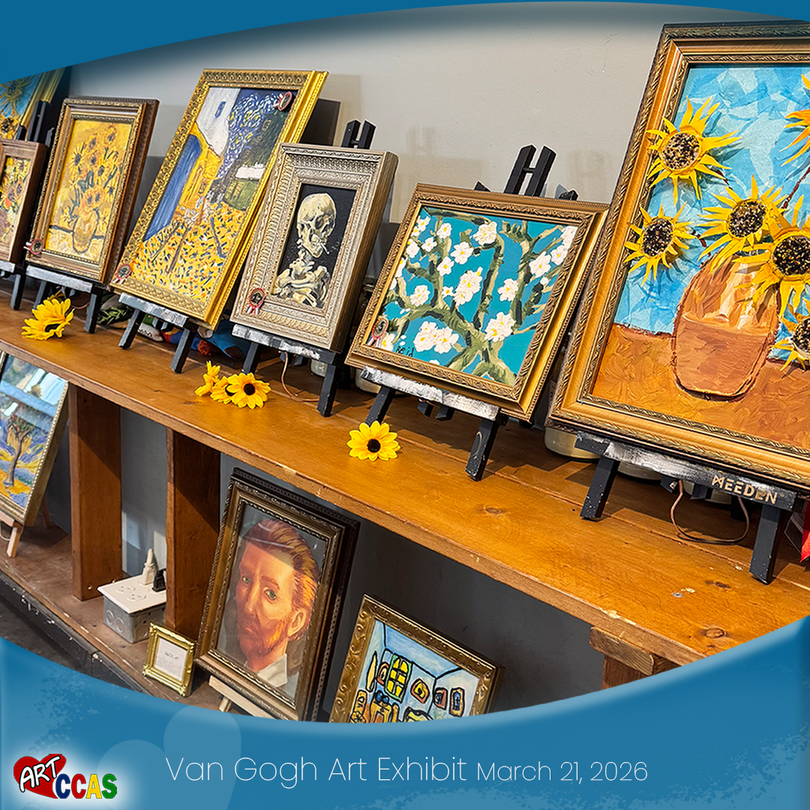 Canvastone Children's Art Studio - Van Gogh Art Exhibit