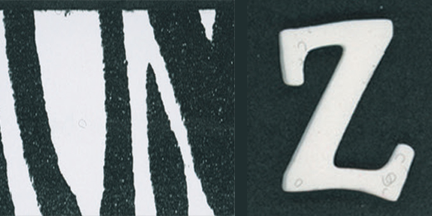 Z-Zebra  page in the My ABC Poet Tree Children's Interactive Reading Book