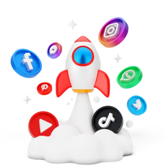 rocket_with_social_media_logos_vector