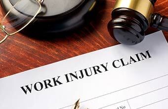Paperwork for a workers compensation attorney serving Florence, SC