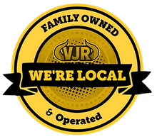 A logo that says family owned we 're local and operated