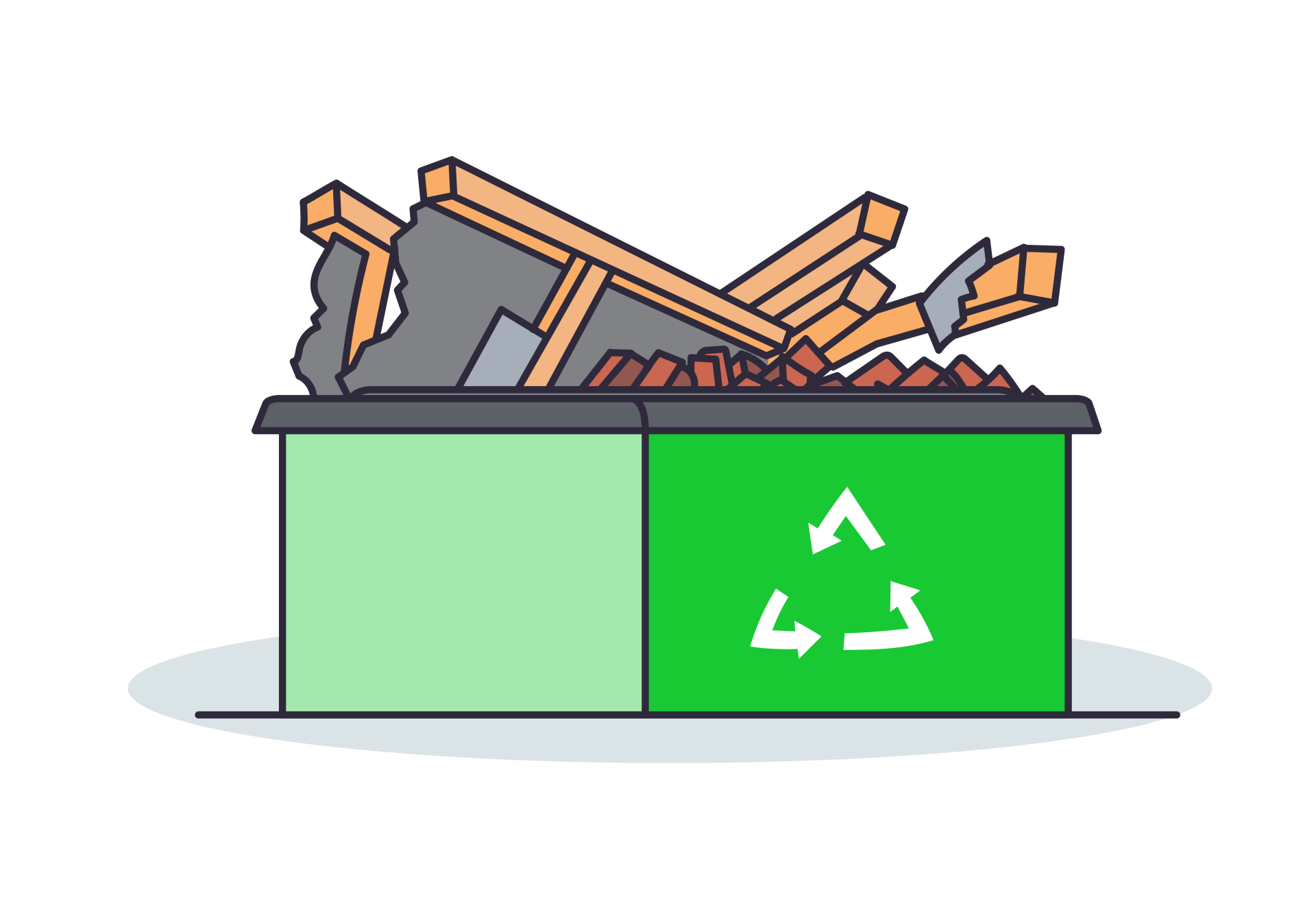 Construction Debris Removal Omaha