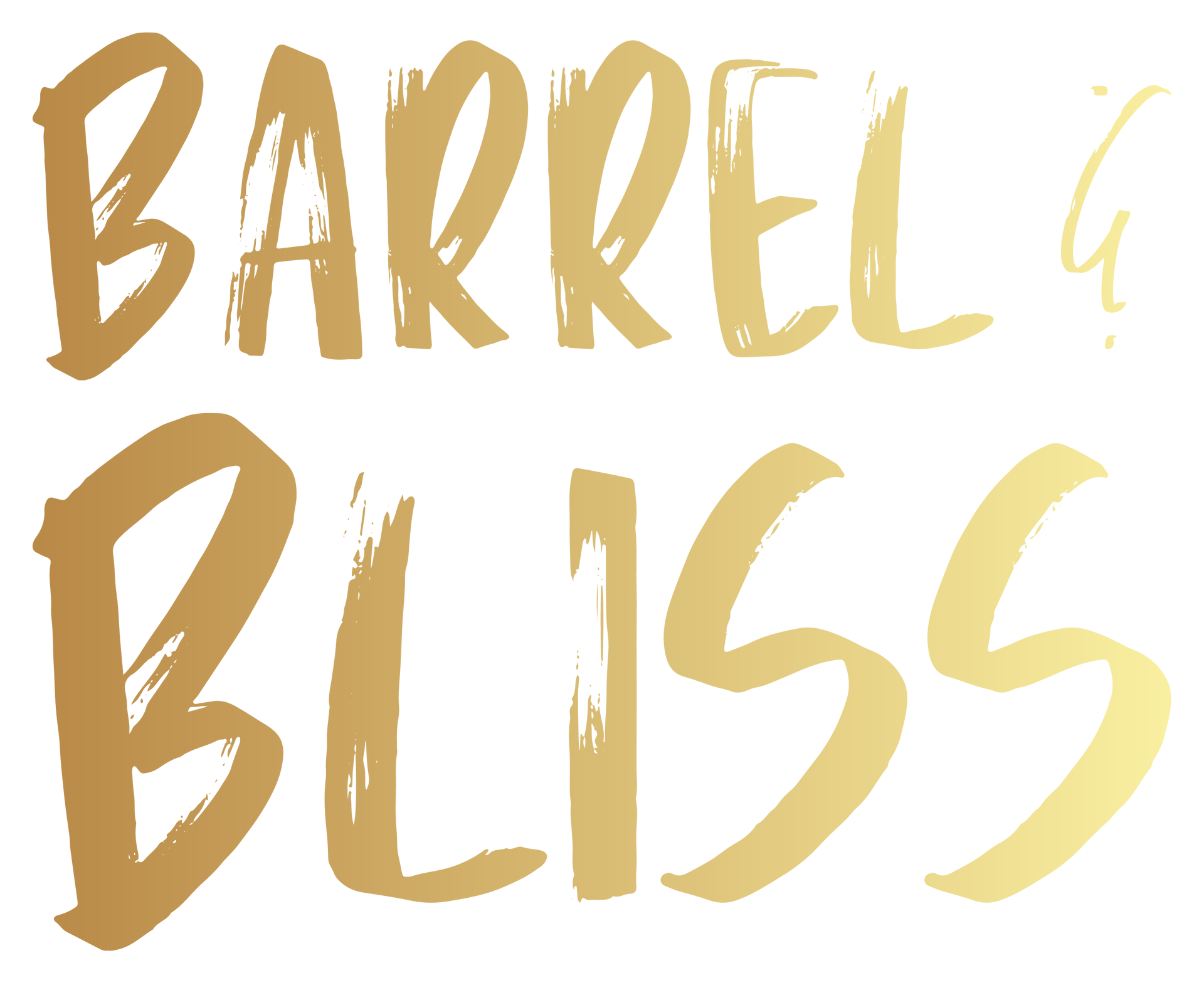 Gold text 