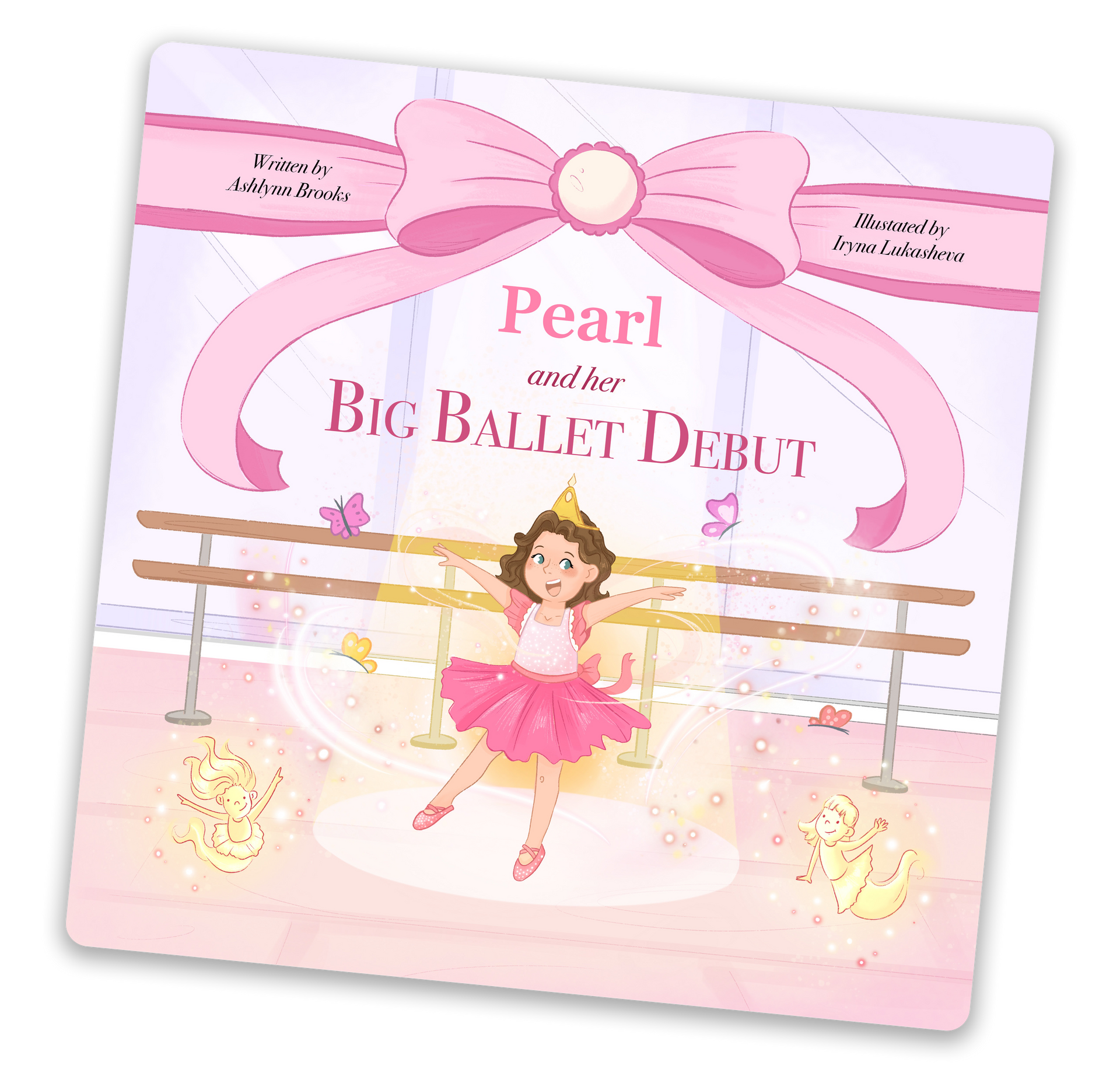 A book titled pearl and her big ballet debut