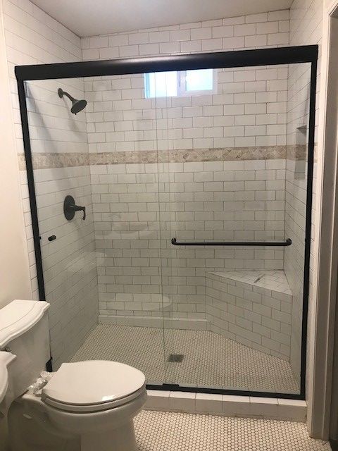 Picture Of Glass Shower - Reseda, CA - Tampa Glass Inc