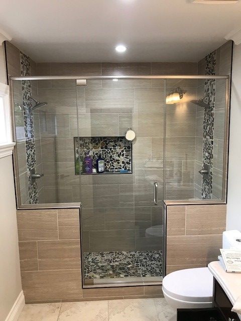 Bathub With Walk In Shower - Reseda, CA - Tampa Glass Inc