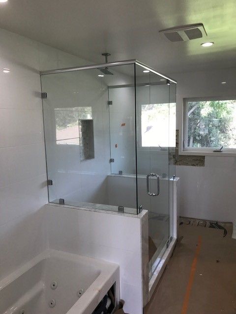 Glass Shower Door - Reseda, CA - Tampa Glass Inc