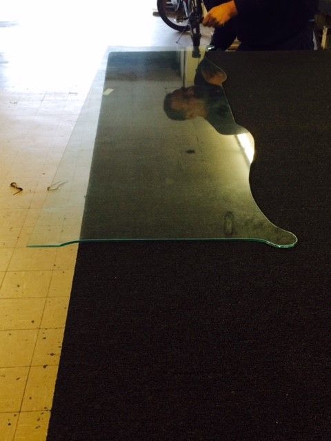 A bathroom with a walk in shower and a bathtub.