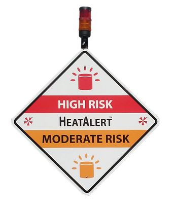 HeatAlert™ heat monitoring sign