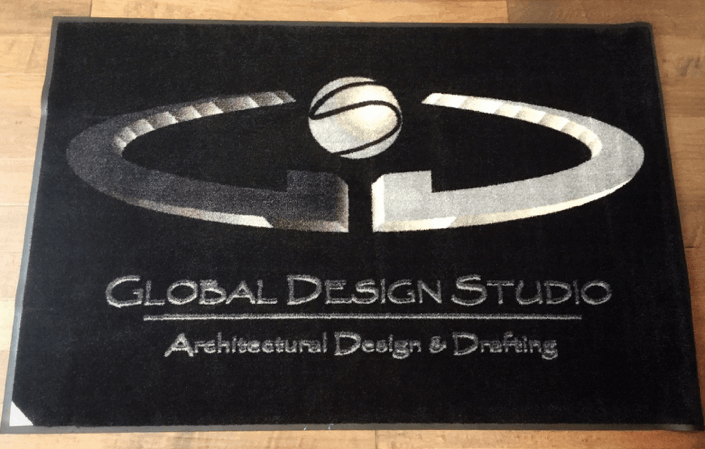 Showcase your logo with a custom mat
