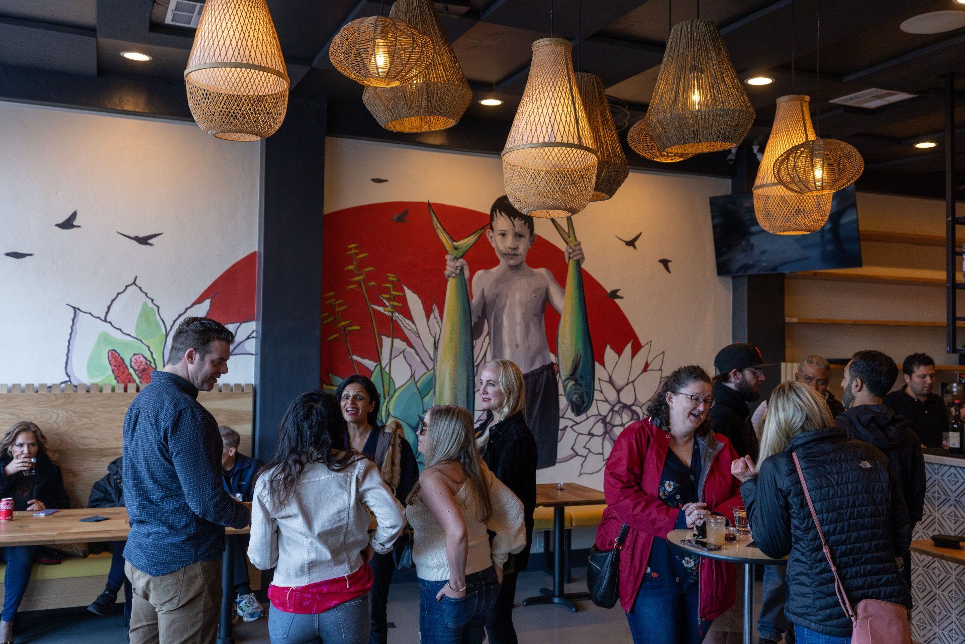guests inside La Viga