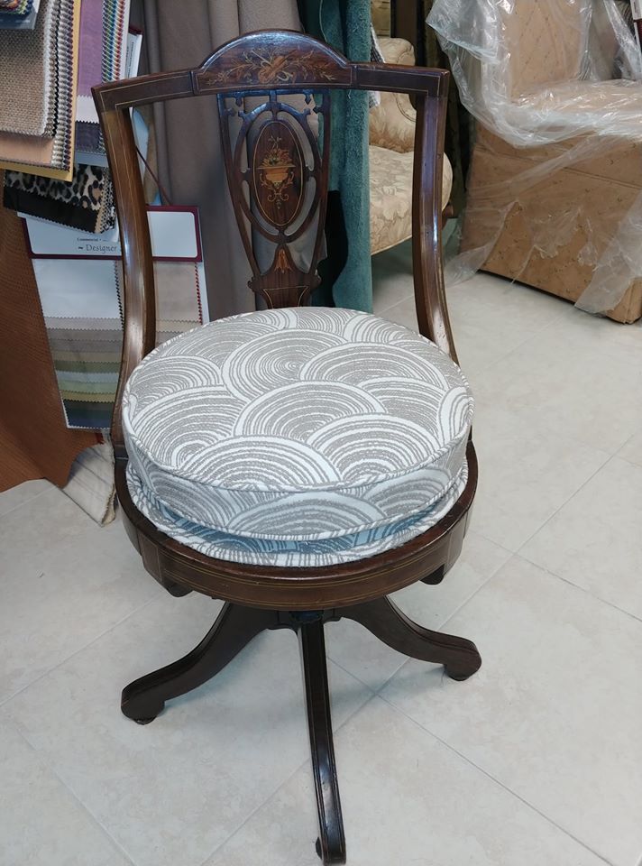Wooden Round Chair — Pompano Beach, FL — Anthony Interiors