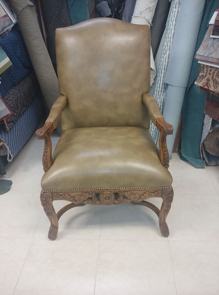 Leather Armchair — Pompano Beach, FL — Anthony Interiors