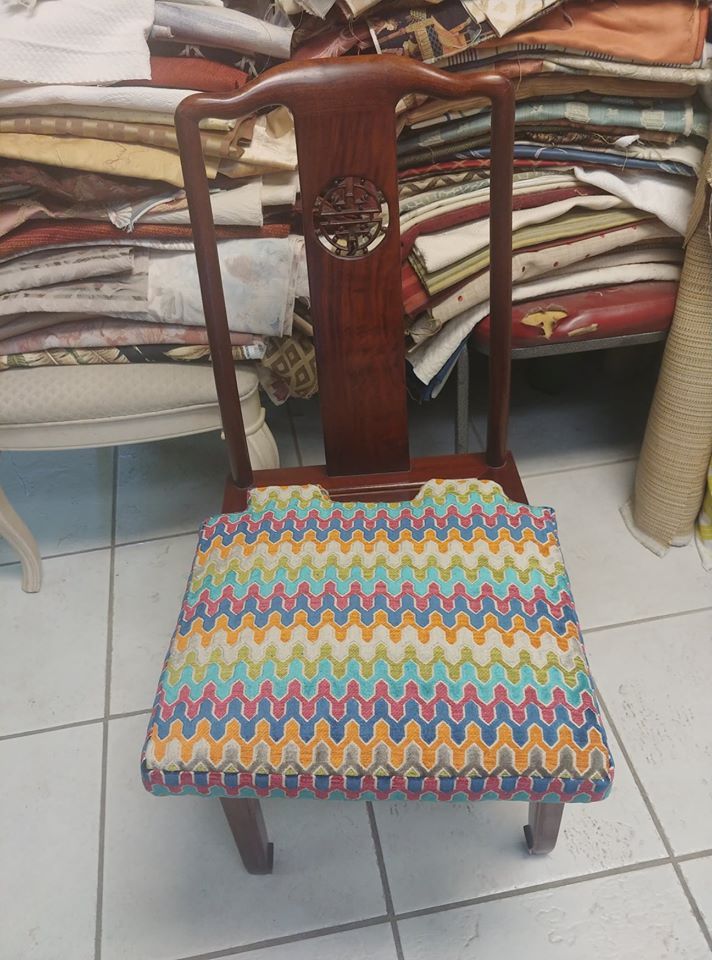 Wooden Upholstered Chairs — Pompano Beach, FL — Anthony Interiors