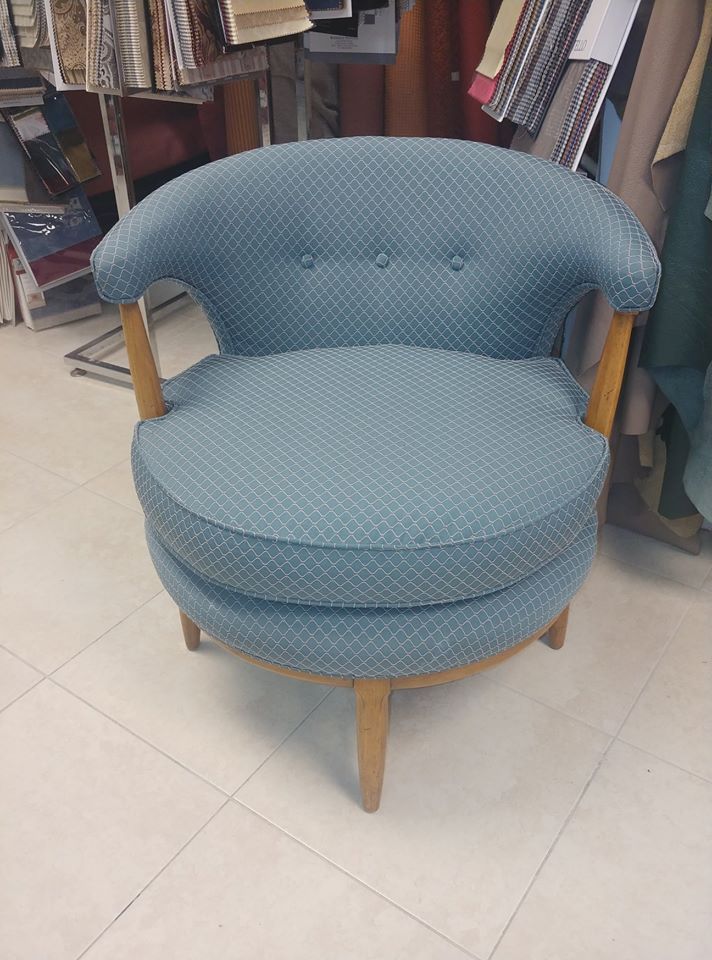 Circular Armchair — Pompano Beach, FL — Anthony Interiors