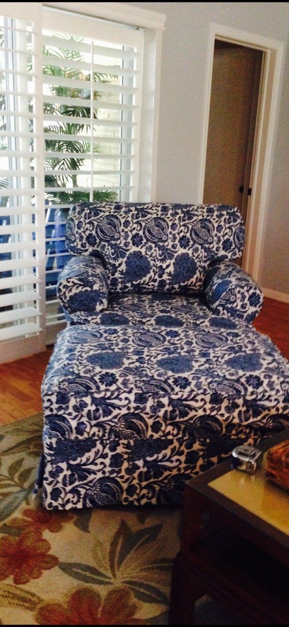 Blue Chair Slipcovers  — Pompano Beach, FL — Anthony Interiors