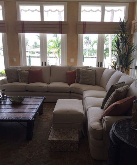 Living Room Custom Window — Pompano Beach, FL — Anthony Interiors
