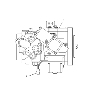 BOMBA HIDRAULICA, MINI CARGADORA 232B