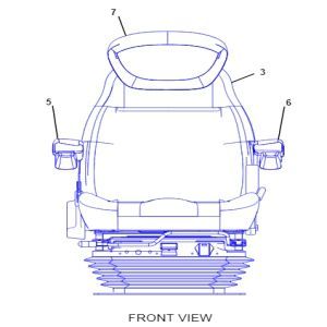 Asiento para Camion 730
