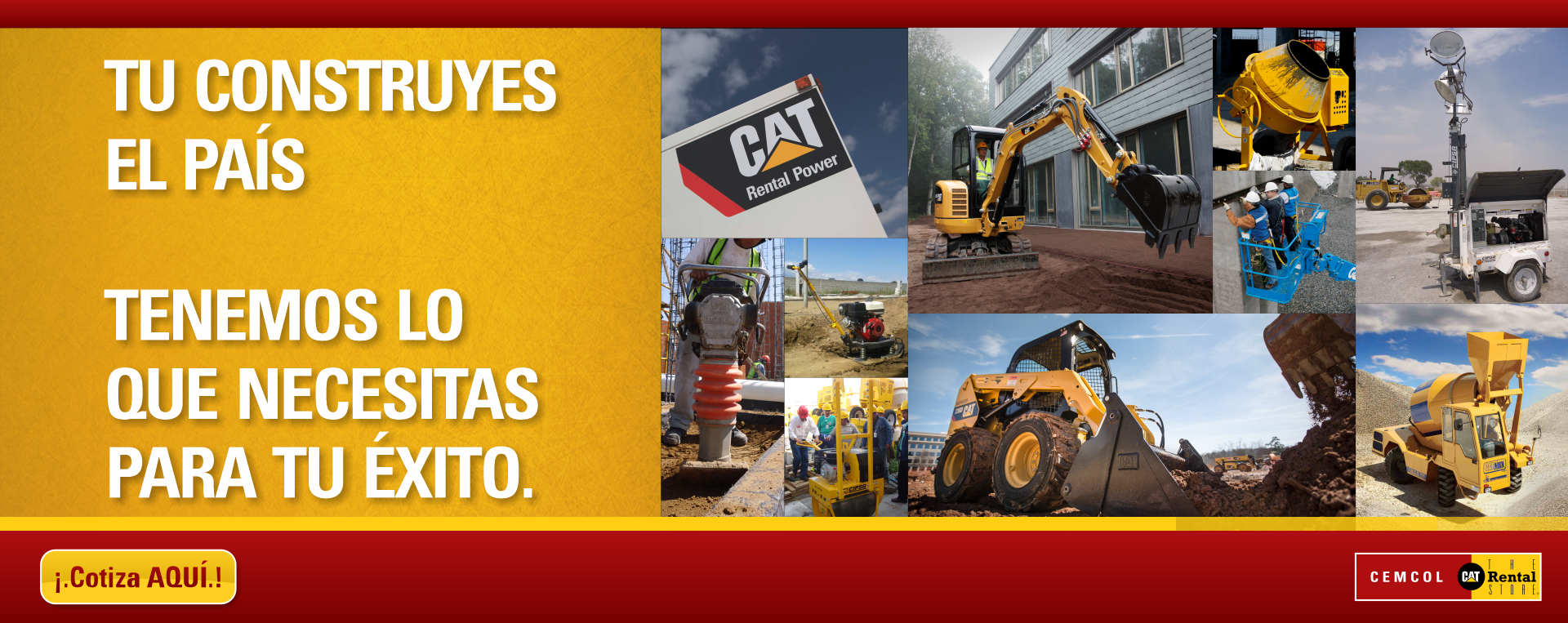 Renta Equipo Construccion Honduras