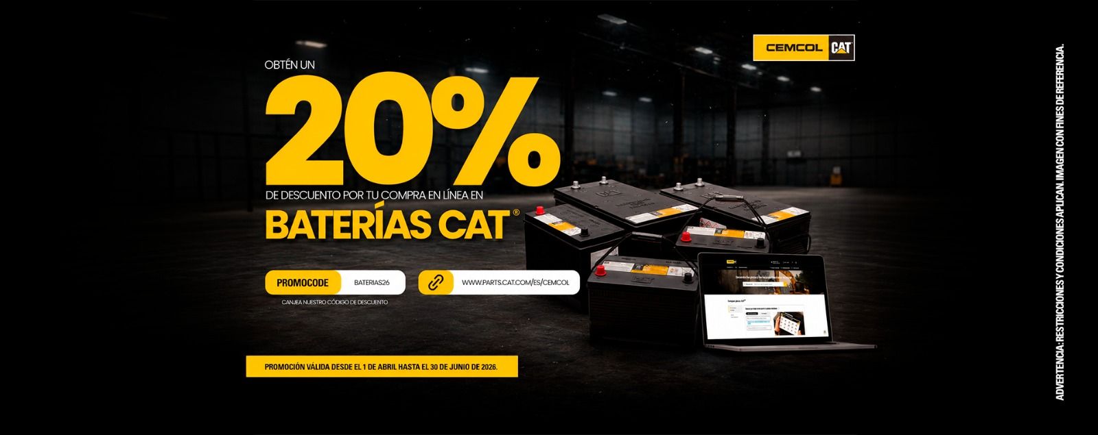 baterias 20%