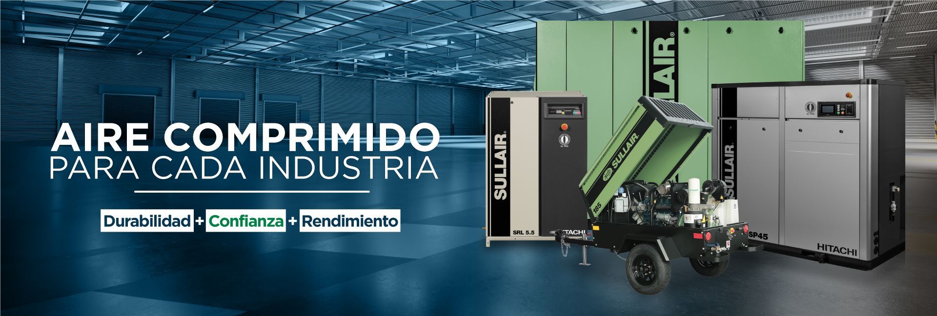 Compresores Sullair Colombia - Ainsa Distribuidor