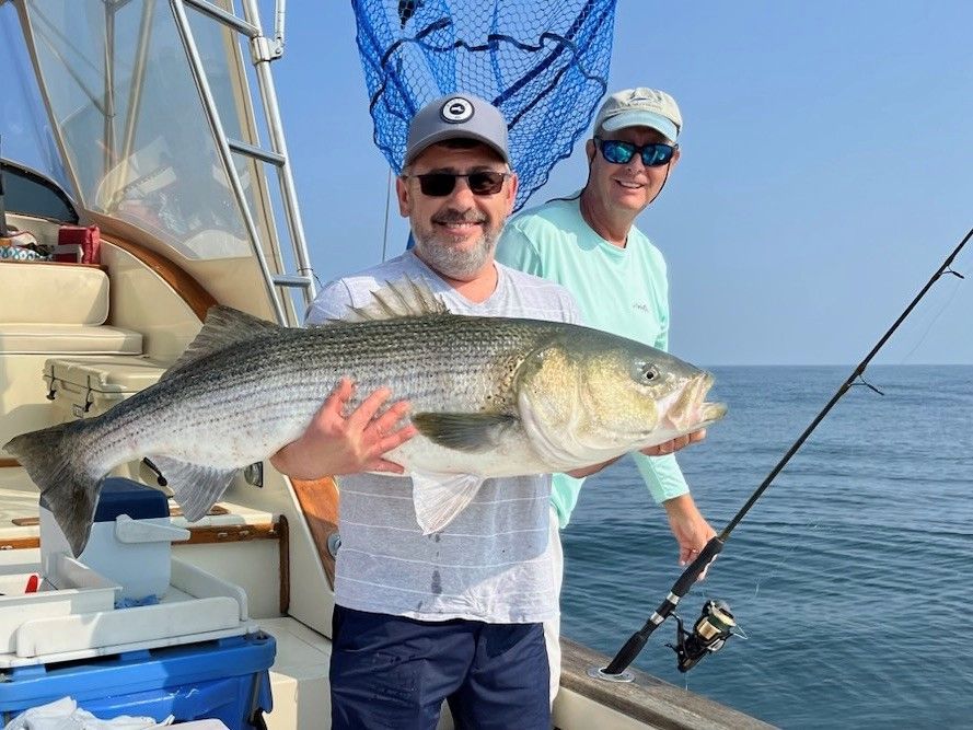 Block Island Striper Fishing