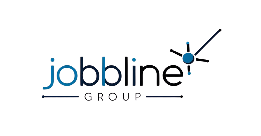 En logotyp för ett företag som heter Jobline Group.