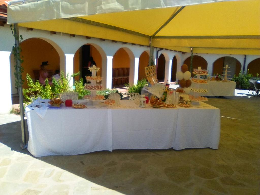 Ricevimento all'aperto