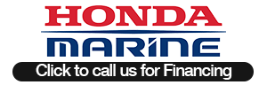 A honda marine logo that says `` click to call us for financing ''.