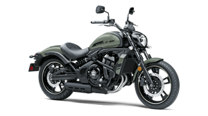 A kawasaki vulcan s motorcycle is shown on a white background.