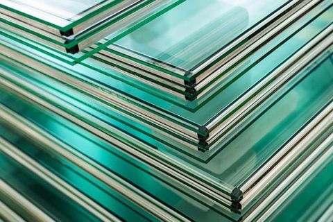stack of glass