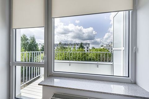 newly installed window & door glass