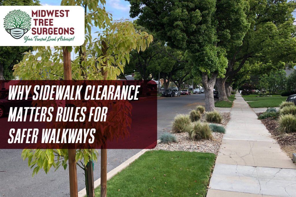 Why sidewalk clearance matters rules for safer walkways