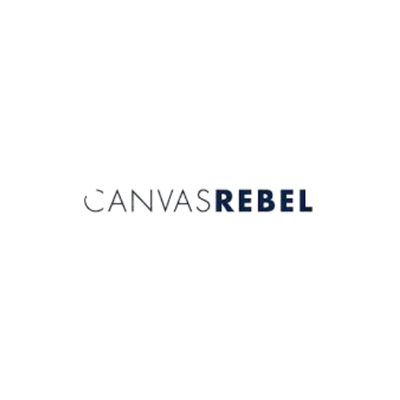 The CanvasRebel logo featuring the word 