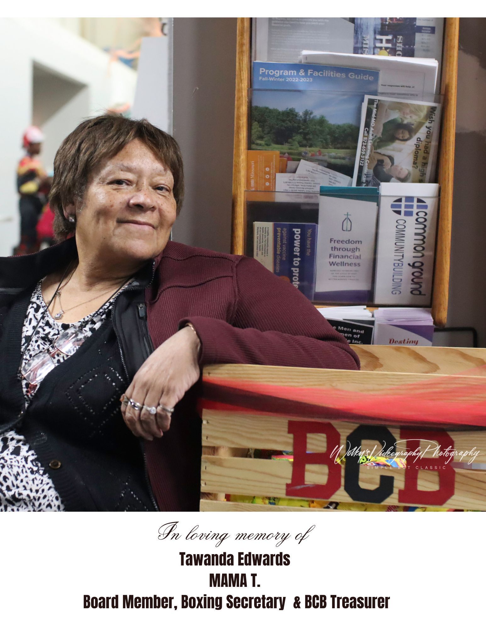 Tawanda Edwards - Board Member/Treasurer