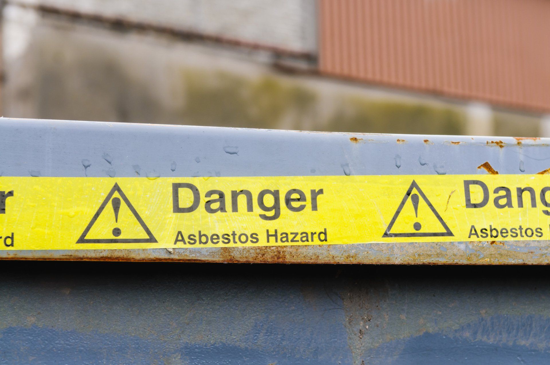Warning Tape at an Asbestos Clean-Up — Miranda, NSW — St George & Sutherland Shire Asbestos Removal