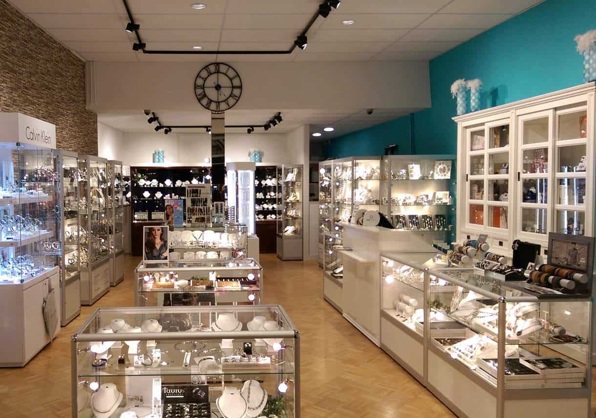 Juwelier de Grijff in de Sprongstraat 2015. Na de verhuizing.